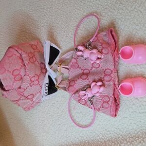 LABUBU 2 SET BUNDLES  5 & 6 PIECES OVERALL SETS PINK & BLUE